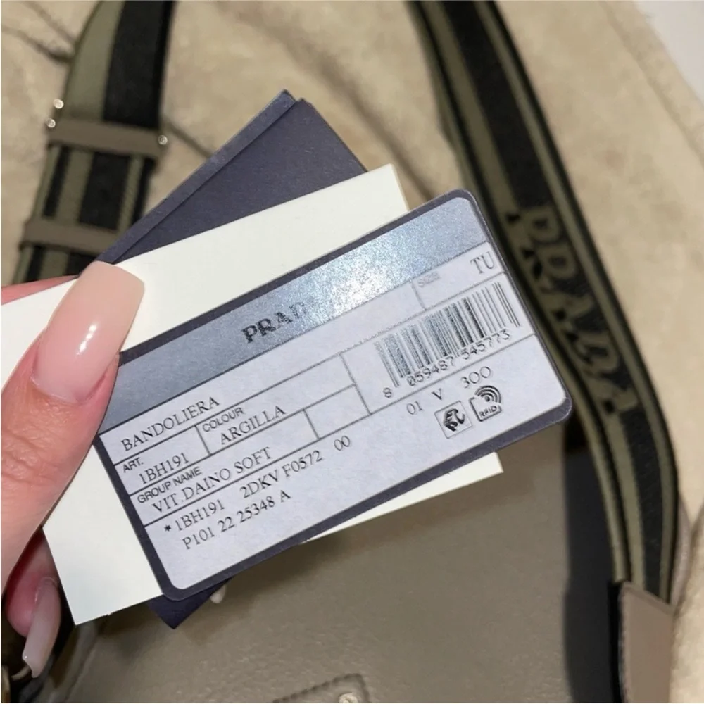 BRAND NEW PRADA MINIHOBO CROSSBODYBAG - Picture 6 of 10